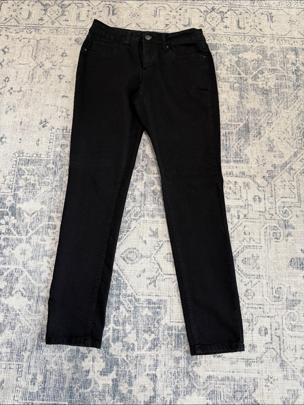 Black Women's Slim Jeans - Classic Stretch Denim